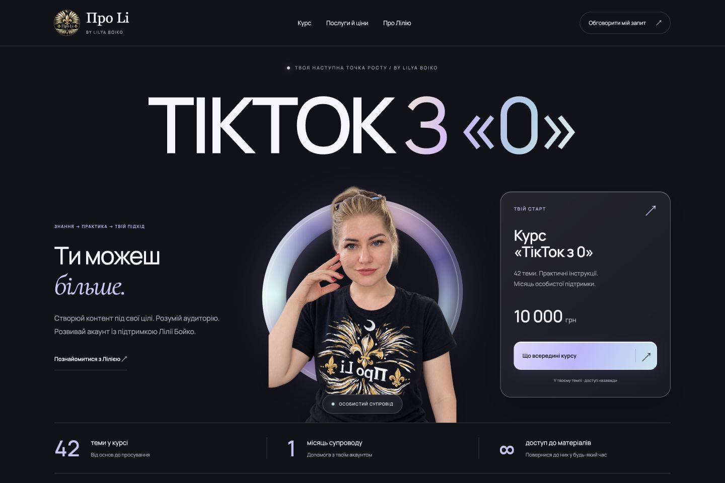 Темний сайт Holo з голографічним кільцем
